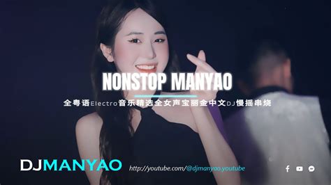 Dj Manyao Remix 全粤语electro音乐精选全女声宝丽金中文dj慢摇串烧 Youtube