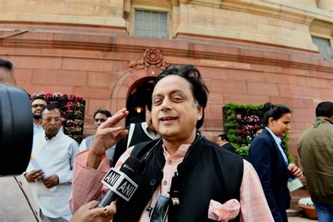 Shashi Tharoor Relief For Needy Is A Must India Daily Digital