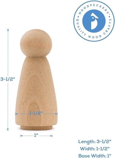 Mu Ecas Grandes De Madera De Pulgadas Con Forma De Mam Ngel