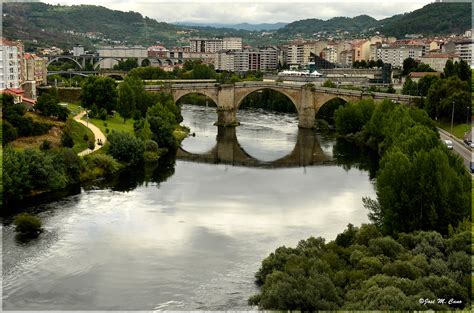 Elevation of Ourense, Province of Ourense, Spain - Topographic Map ...