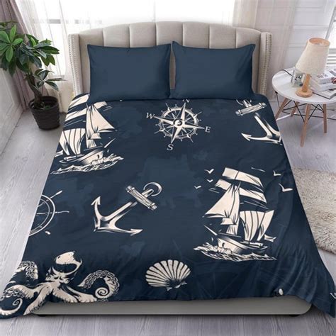 Nautical Bedding - Etsy