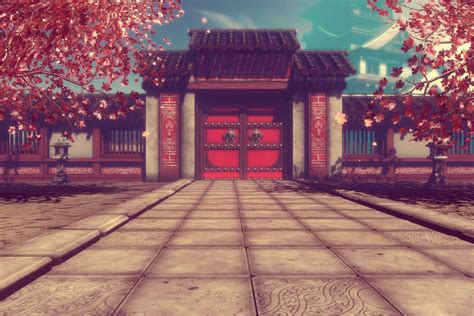 Fighting Game Level - Japanese Gate | 3D Environments | Unity Asset Store