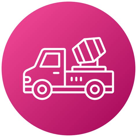 Concrete truck Generic Flat Gradient icon