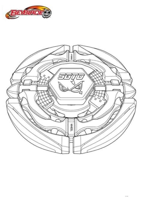 30 Desenhos De【beyblade Para Colorir】ᐅ Grátis