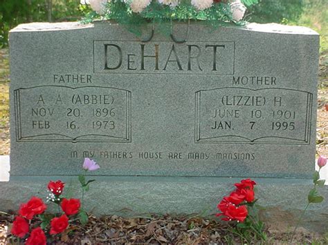 Martha Elizabeth Lizzie Howard DeHart 1901 1995 Find A Grave Memorial