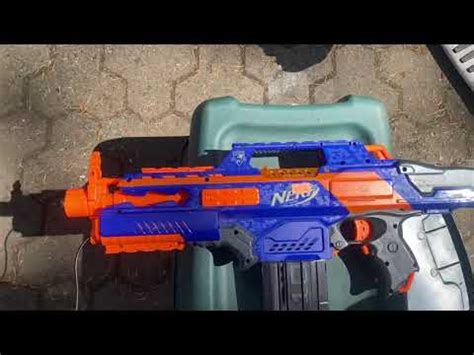 Test Fire Of The Milwaukee M Nerf Gun Youtube