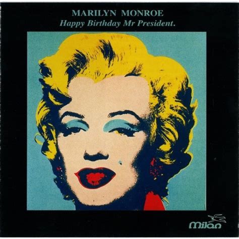 Marilyn Monroe ‎happy Birthday Mr President Cd