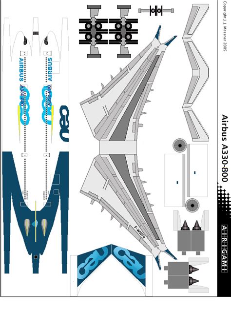 4G Airbus Industrie 2018 C S Airbus A330 800 Airigami X By