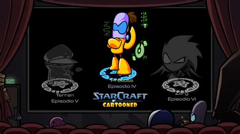 🌟starcraft Cartooned🎨 Episodio Iv Protoss Campaña Completa En