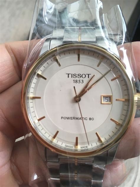 TISSOT Powermatic 80 Ivory Dial Men S Watch Warszawa Bemowo OLX Pl