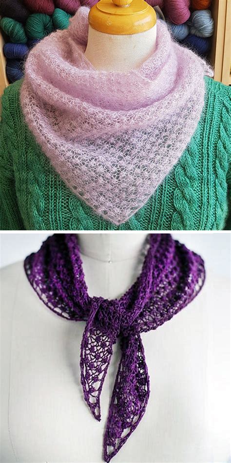 Triangle Scarf Knitting Patterns In The Loop Knitting