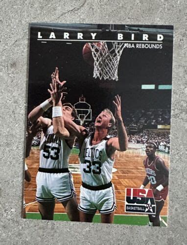 Skybox Usa Larry Bird Usa Olympic Basketball Dream Team Ebay