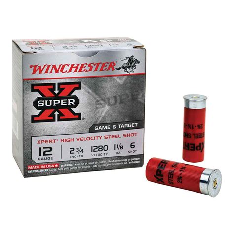 Winchester Super X Xpert High Velocity 12 Gauge 2 3 4in 6 1oz