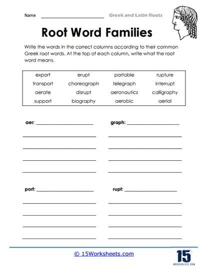 Greek And Latin Roots Worksheets 15 Worksheets Worksheets Library