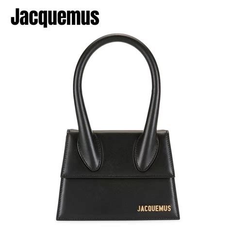 Jacquemus Tas Echt Lederen Schoudertas Luxe Designer Merk Handtas Mode