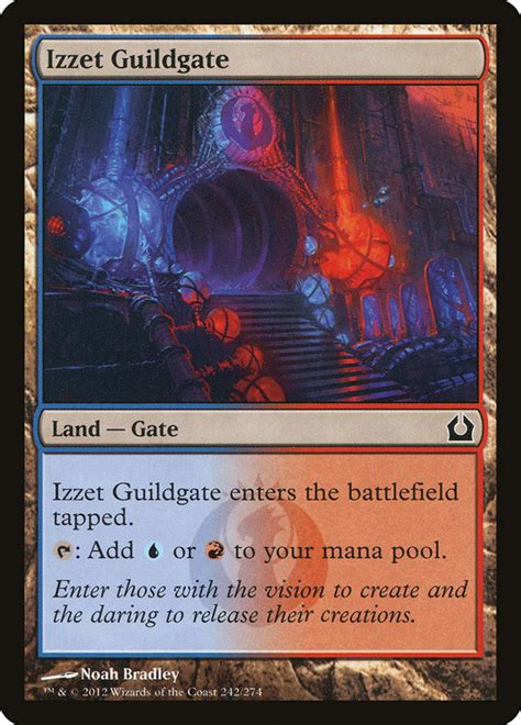 Izzet Guildgate Return To Ravnica Mtg Print