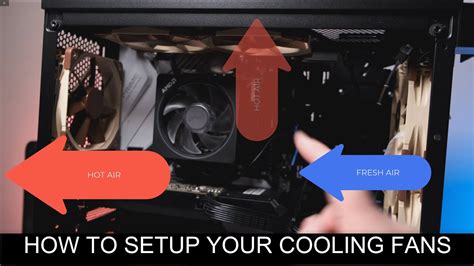 Custom Pc Build How To Setup Your Desktop Cooling Fans For Proper Air Flow Youtube