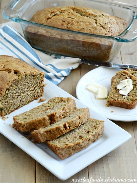 Classic Zucchini Bread Meatloaf And Melodrama