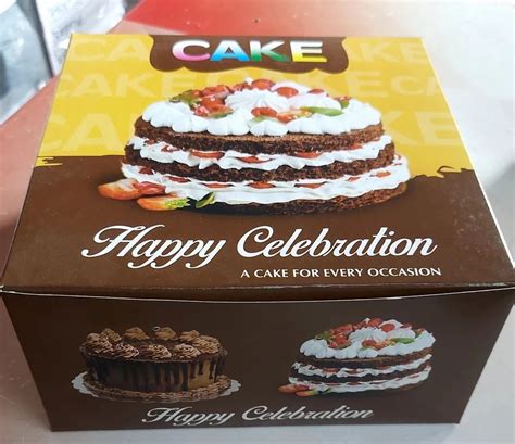 Duplex Paper X X Cake Box Gram At Rs Piece In Bhiwandi Id