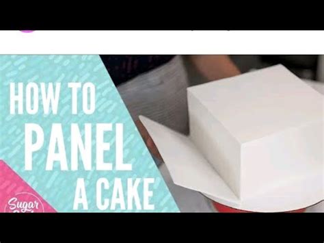 How To Cover A Fondant Square Cake Perfectly Fondant Panelling Method