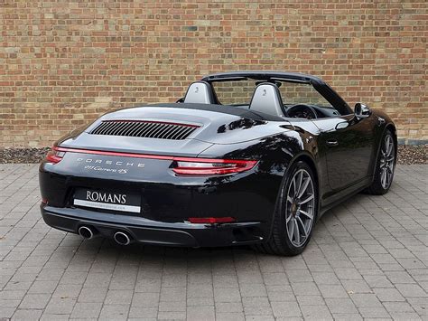 2016 Used Porsche 911 (991) Carrera 4S Cab | Jet Black Metallic