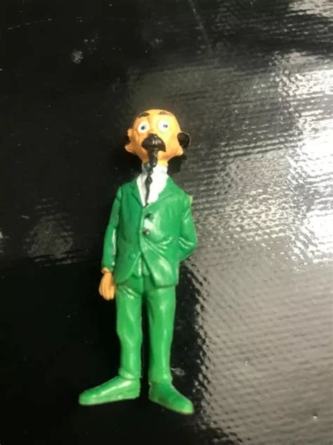 Figurine Ancienne Neuve Pvc Tintin Le Lac Au Requin Esso Belvision