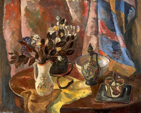 Artwork Replica Still Life With An Oval Table By William Mactaggart