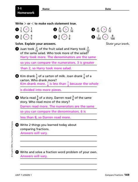 Studysync Grade 7 Answer Key Pdf Grammar And Language Work