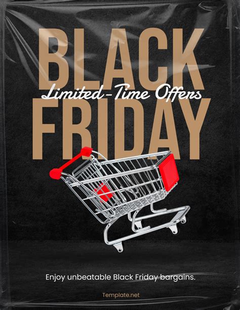 Free Black Friday Flyer Templates, Editable and Printable