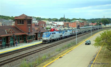 Amtk The Westbound California Zephyr Makes A Station S Flickr