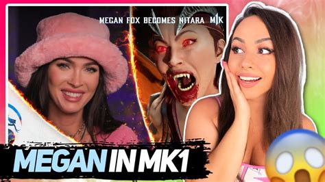 Mortal Kombat 1 Official Megan Fox Becomes Nitara Trailer Bunnymon