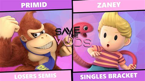 Save The VODs 115 Losers Semis Primid Donkey Kong Vs Zaney Yoshi