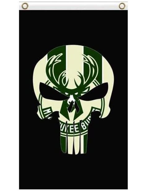 Milwaukee Bucks Flag 3x5ft Banner Polyester Basketball World Champion