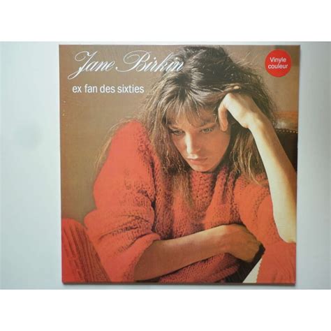 Ex Fan Des Sixties Vinyle Couleur Rouge By Jane Birkin LP With Fanfan