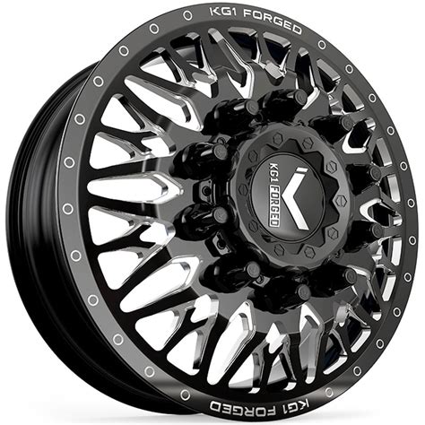 Kg1 Forged Kc014 Trident 22x10 Gloss Black Machined Rev Wheels And Rims