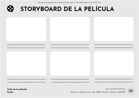 Plantillas De Storyboards Gratis Crea Guiones Gráficos Personalizados