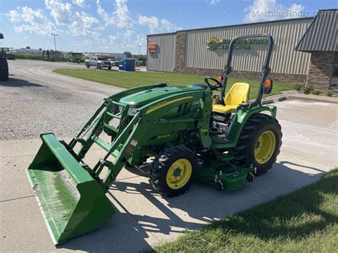 2016 John Deere 3046r W 72d Mower Deck And 320r Loader Compact Utility