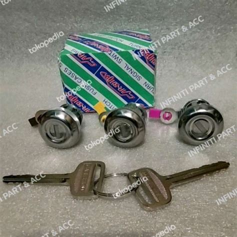 Promo Kunci Pintu Set Kunci Bagasi Starlet Kapsul Oem Carshow Diskon