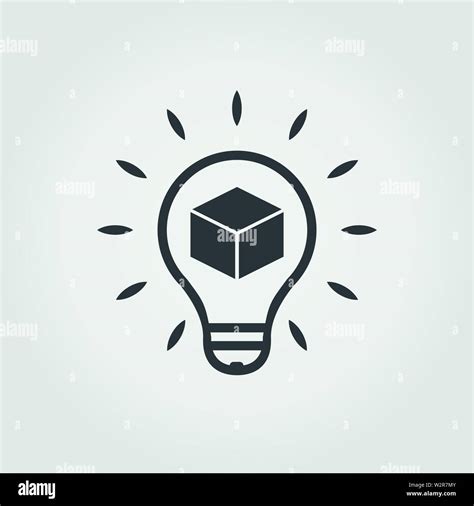 Innovation Flat Icon Monochrome Creative Design From Blockchain Icons