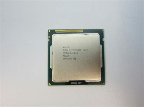 Intel Pentium CPU Processor G630 3M Cache 2 70 GHz FCLGA1155 SR05S