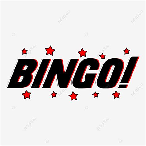 Bingo Juego De Loter A Palabra Arte Png Transparente Png Bingo Bingo