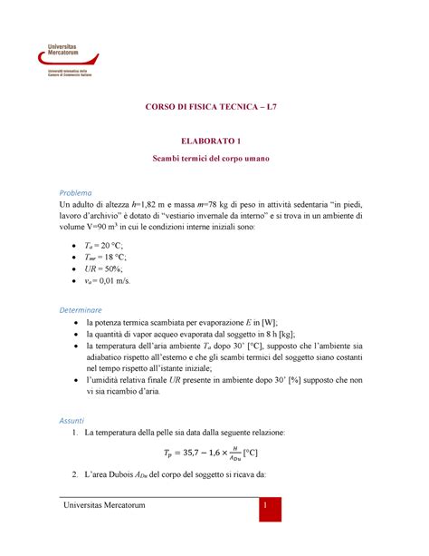 Elaborato DEL 2023 02 23 08 39 11 Universitas Mercatorum 1 CORSO DI