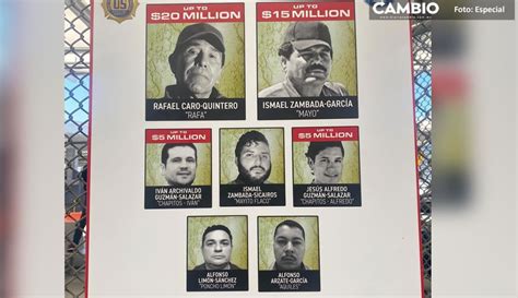 Dea Lanza Nuevo Cartel Para Capturar A Los Chapitos Ofrecen Recompensa