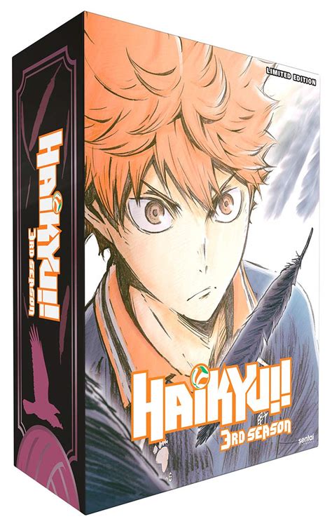 Haikyu 3rd Season Complete Collection Blu Ray DVD Combo LE