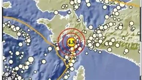 Gempa Bumi Hari Ini Selasa 3 Oktober 2023 Info BMKG Magnitudo 4 8