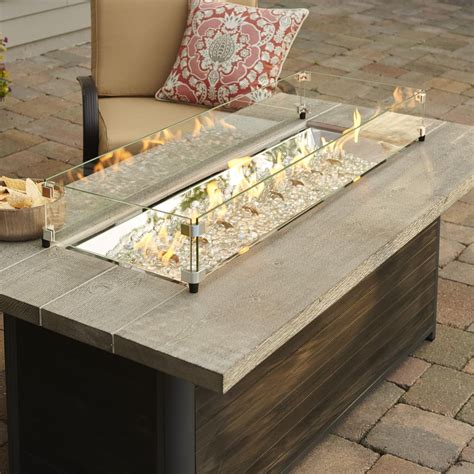 The Outdoor Greatroom Company Cedar Ridge Inch Linear Propane Gas