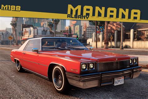 Improved Albany Manana GTA IV Style Replace Sounds GTA5 Mods