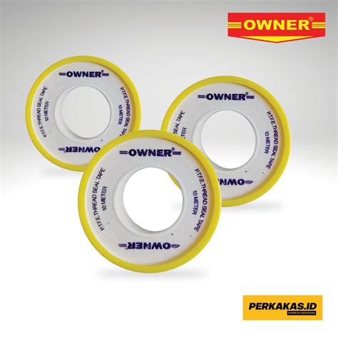 Jual OWNER ORIGINAL SEAL TAPE AIR SELTIP ISOLASI AIR ISOLASI KRAN