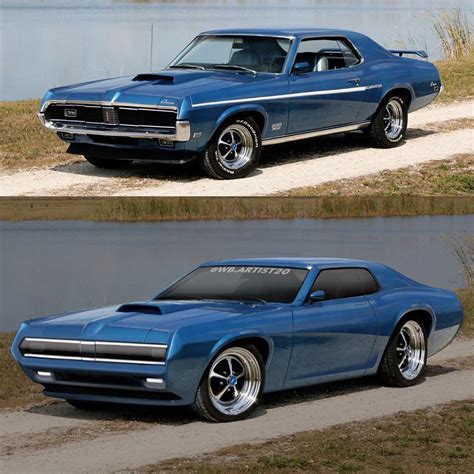 1969 Mercury Cougar Eliminator Gets Modernized Rendering Autoevolution 20300 Hot Sex Picture