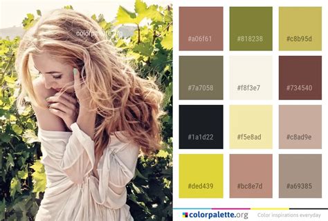 Hair Blond Human Color Color Palette | colorpalette.org